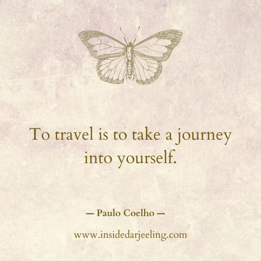 To travel is to take a journey into yourself