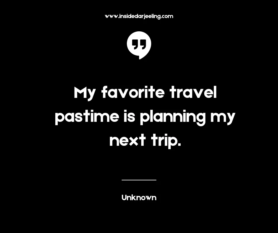 My favorite travel pastime is planning my next trip