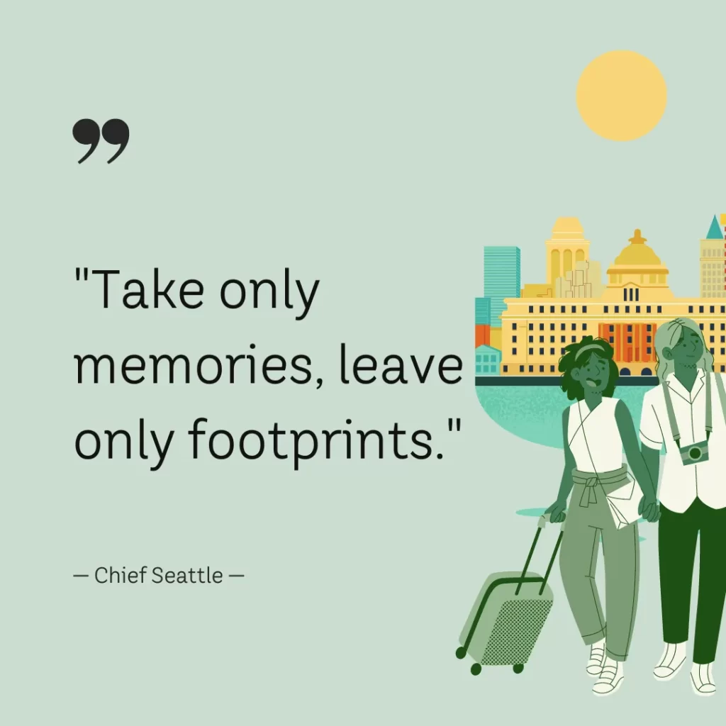 Take only memories, leave only footprints