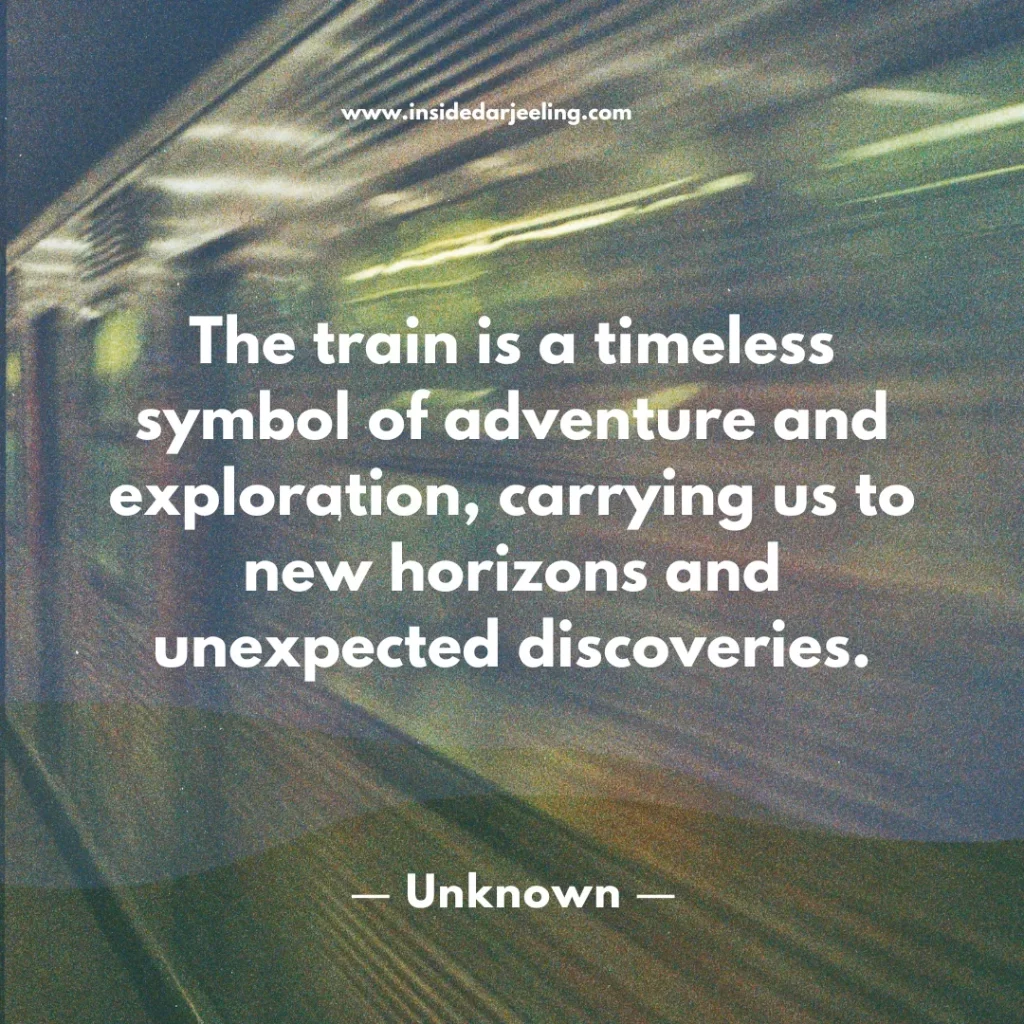 The train is a timeless symbol of adventure and exploration, carrying us to new horizons and unexpected discoveries