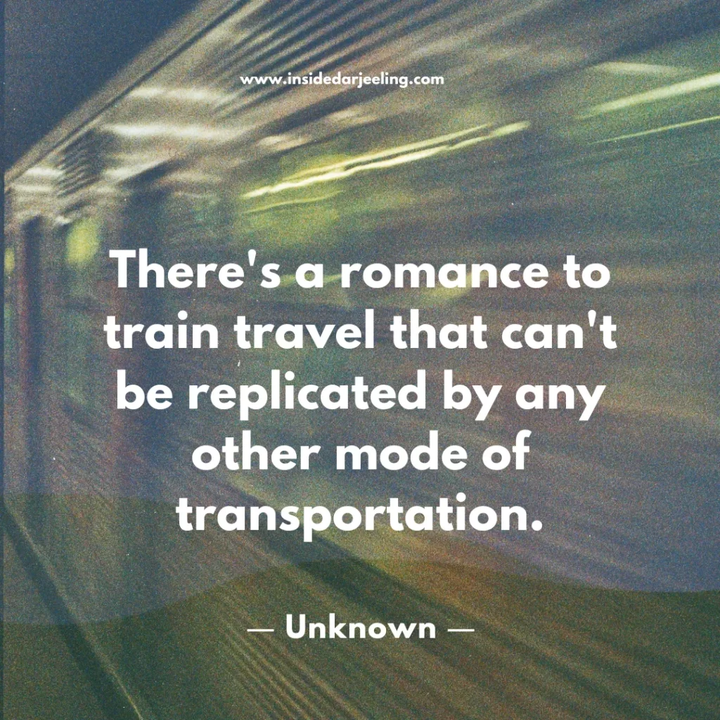 There's a romance to train travel that can't be replicated by any other mode of transportation